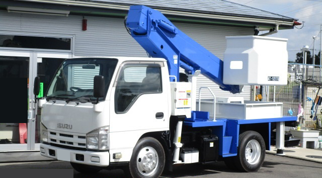 いすゞ エルフ 小型 高所・建柱車 高所作業車 TKG-NPR85YN 改 の中古トラック【車両No.125255】