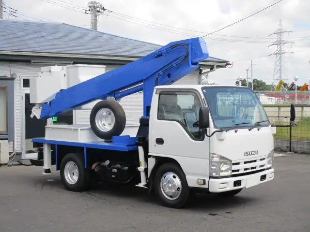 いすゞ エルフ 小型 高所・建柱車 高所作業車 TKG-NKR85ANの中古トラック画像2