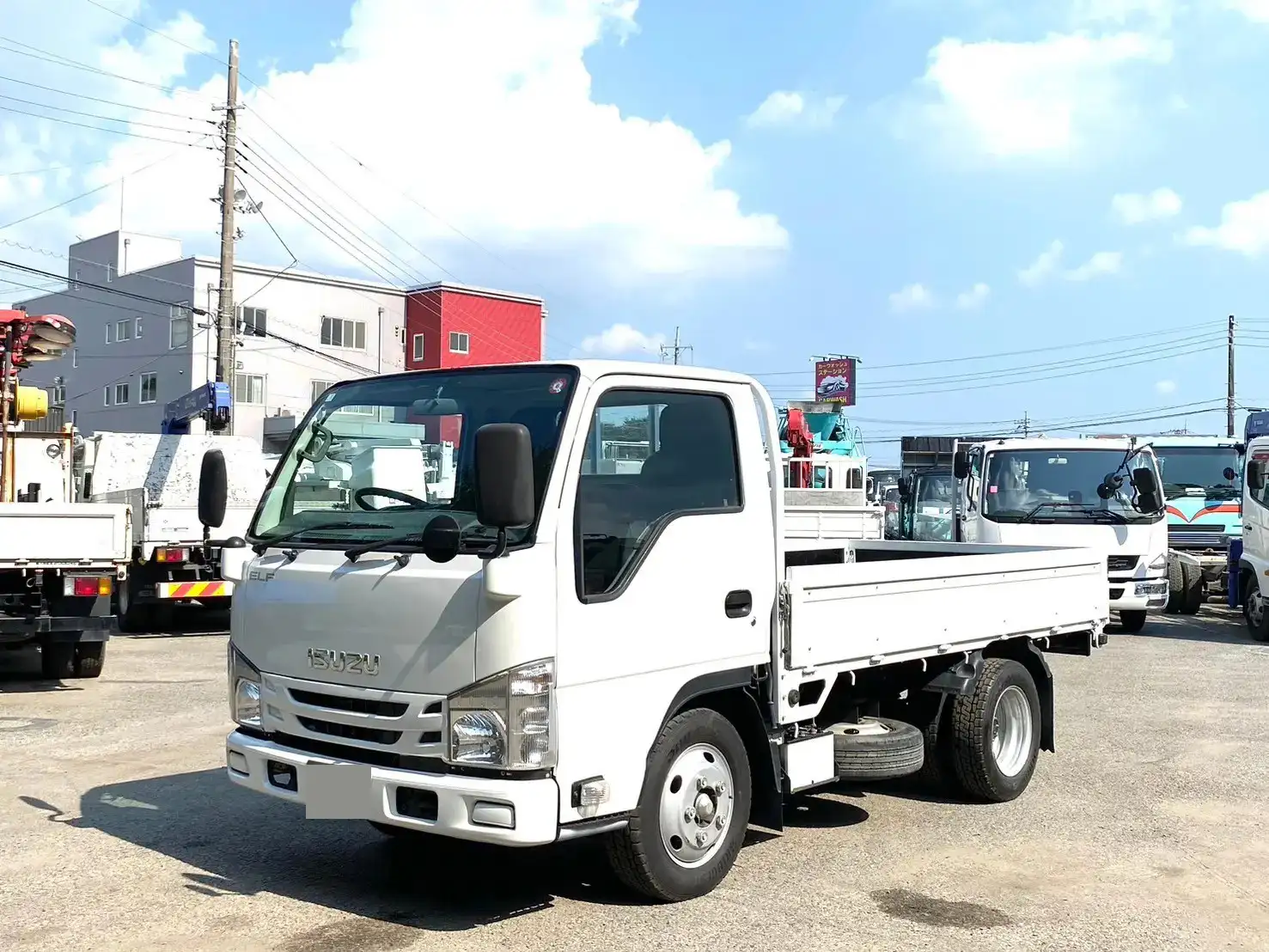 いすゞ エルフ 小型 平ボディ TPG-NKR85A H29 の中古トラック【車両No.172822】