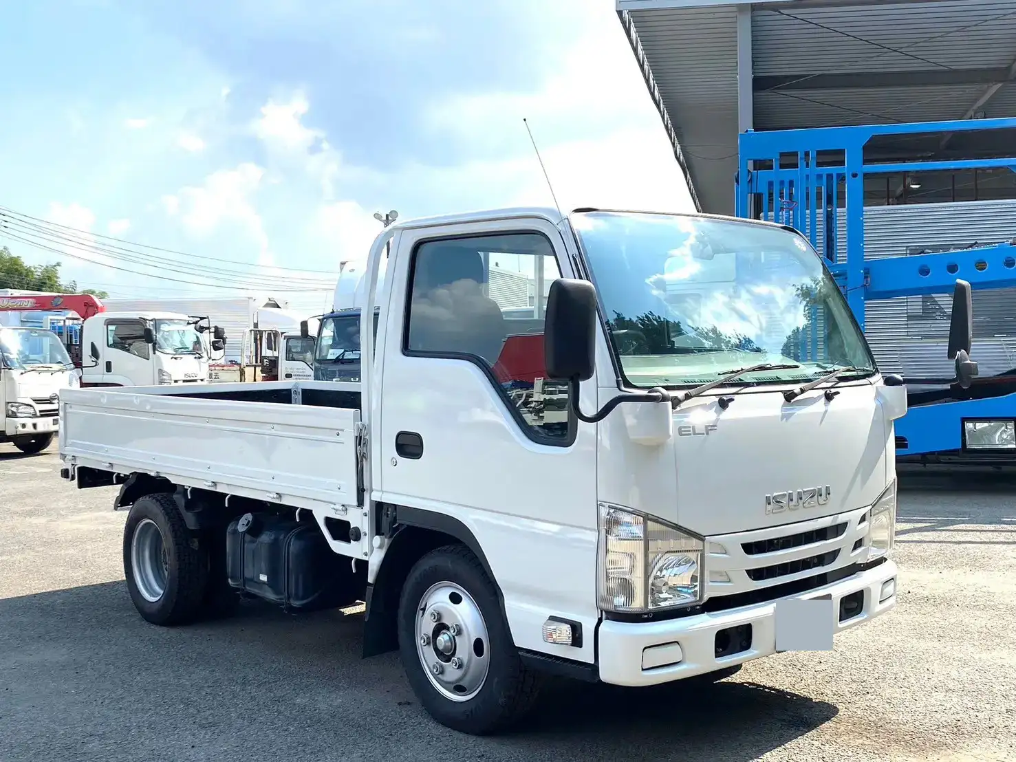 いすゞ エルフ 小型 平ボディ TPG-NKR85A H29の中古トラック画像2