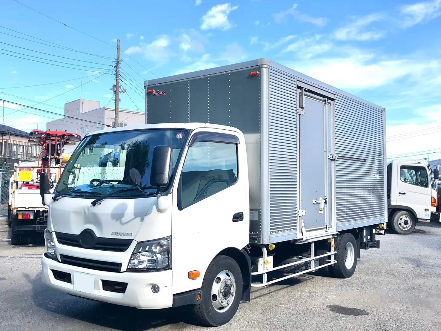 日野 デュトロ 小型 アルミバン ワイドロング