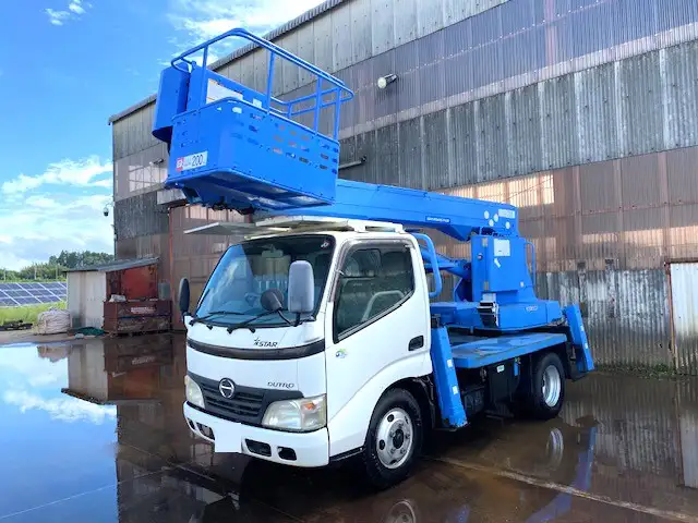 日野 デュトロ 小型 高所・建柱車 高所作業車 BDG-XZU304E の中古トラック【車両No.172916】