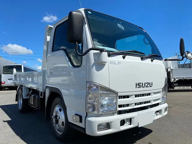 いすゞ エルフ 小型 ダンプ 強化 TKG-NJR85ADの中古トラック画像2