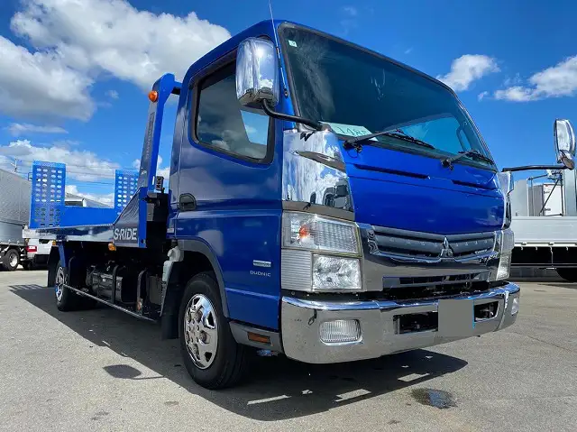 三菱 キャンター 小型 車両重機運搬 ラジコン ウインチの中古トラック画像2