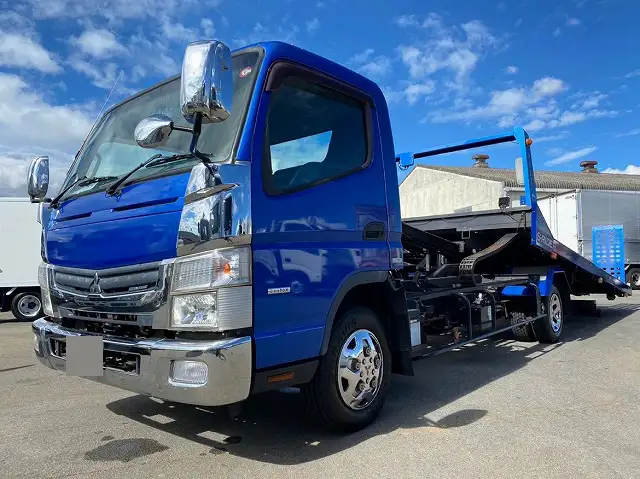 三菱 キャンター 小型 車両重機運搬 ラジコン ウインチの中古トラック画像5