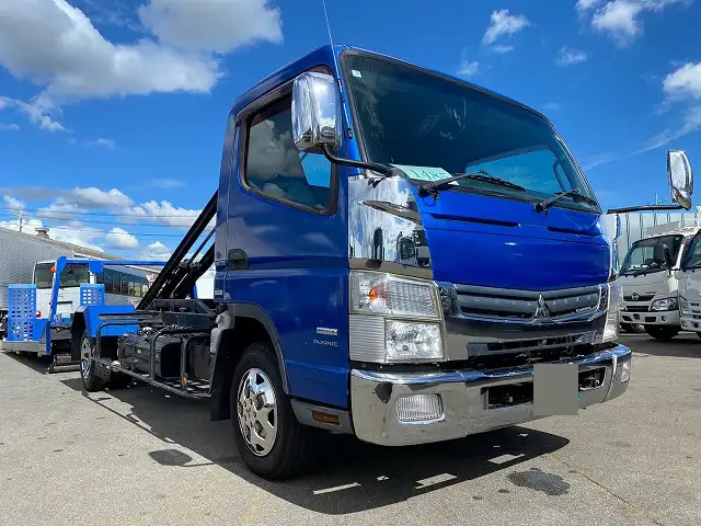 三菱 キャンター 小型 車両重機運搬 ラジコン ウインチの中古トラック画像6