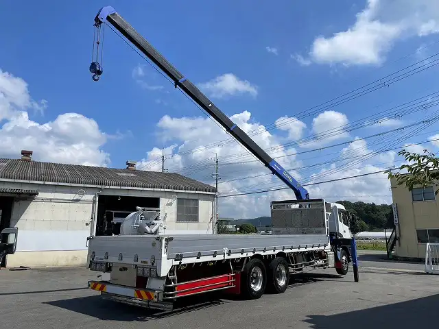 日産UD クオン 大型 クレーン付 エアサス 4段の中古トラック画像9