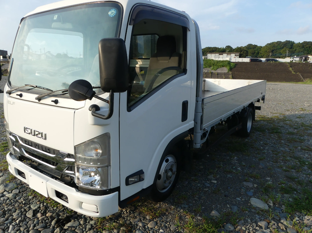 いすゞ エルフ 小型 平ボディ 標準ロング TPG-NLR85AR