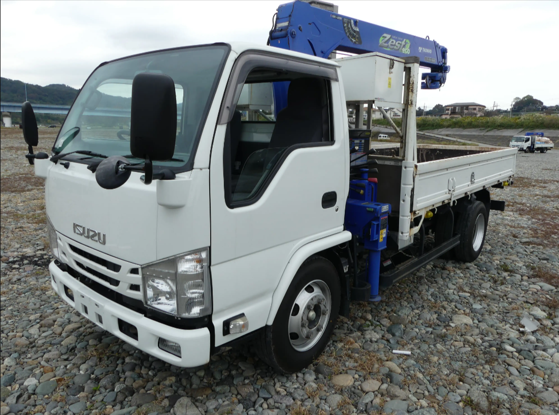 三菱 ファイター 中型/増トン クレーン付 床鉄板 アルミブロック の中古トラック【車両No.169173】
