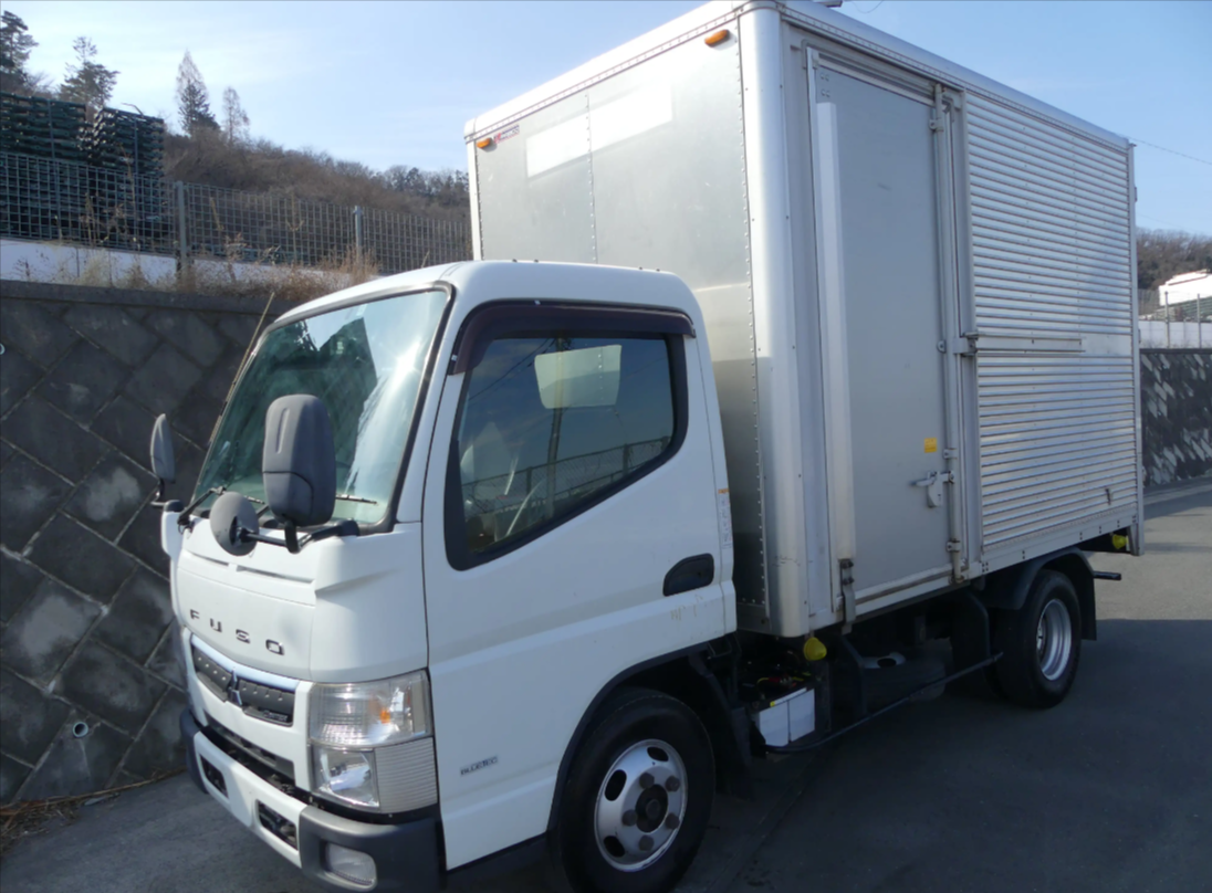 三菱 キャンター 小型 アルミバン セミロング TPG-FEA20