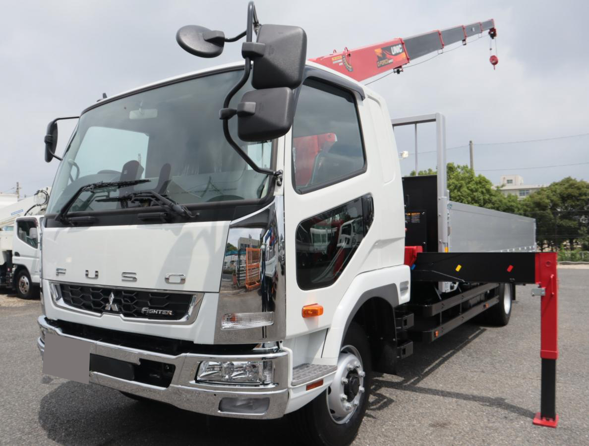 三菱 ファイター 中型/増トン クレーン付 ワイド 2KG-FK62FZ