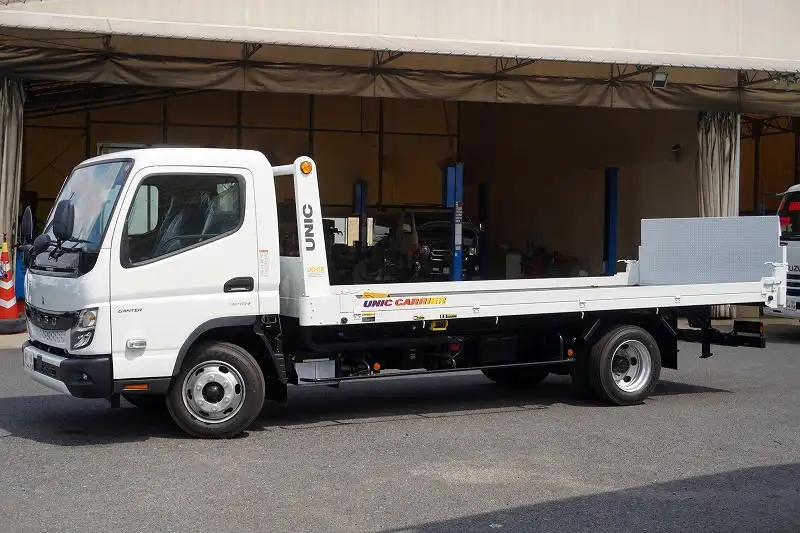 三菱 キャンター 小型 車両重機運搬 ラジコン ウインチの中古トラック画像1