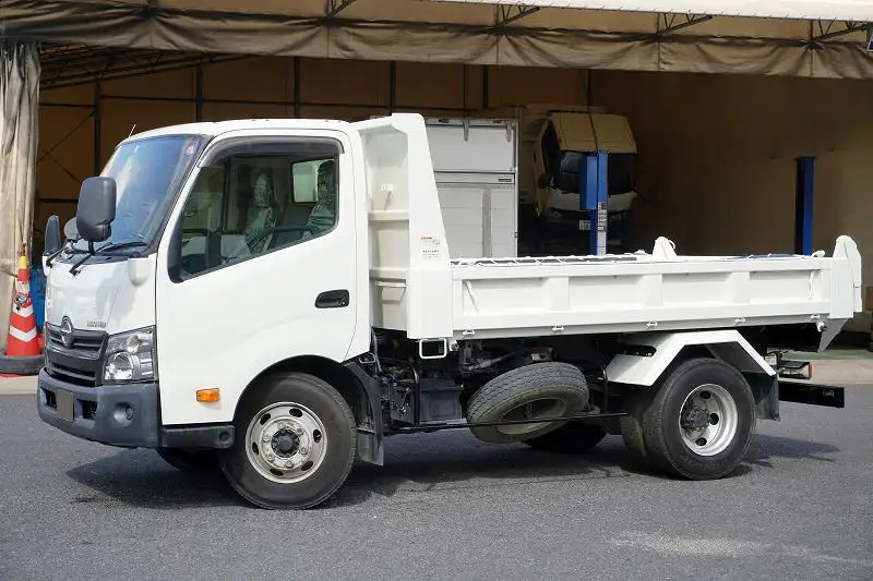 日野 デュトロ 小型 ダンプ ローダー 強化の中古トラック画像1