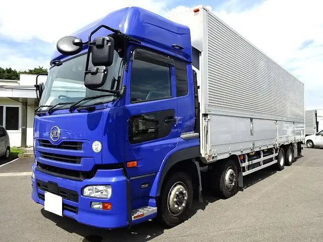 日産UD クオン 大型 ウイング ハイルーフ エアサスの中古トラック画像1
