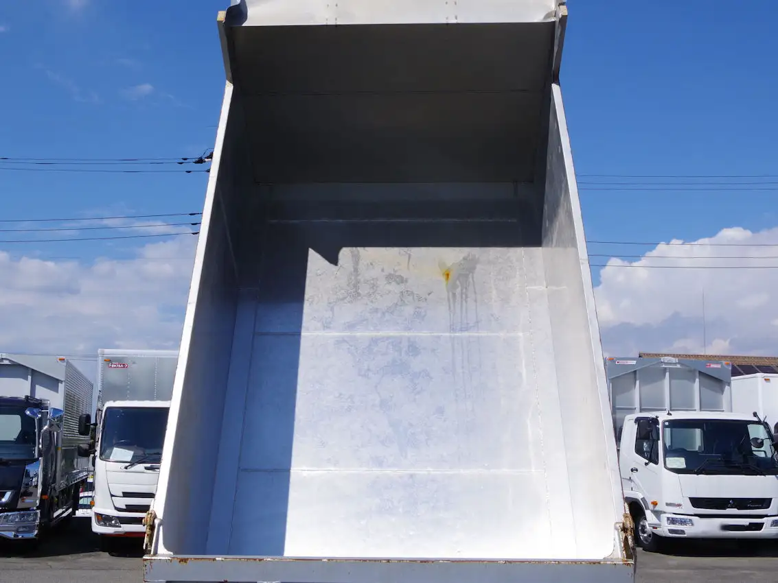 三菱 ファイター 中型/増トン ダンプ 土砂禁 ステンレス張りの中古トラック画像7