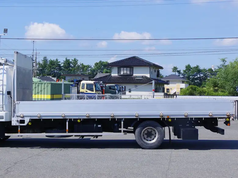 三菱 ファイター 中型/増トン 平ボディ アルミブロック ベッドの中古トラック画像12