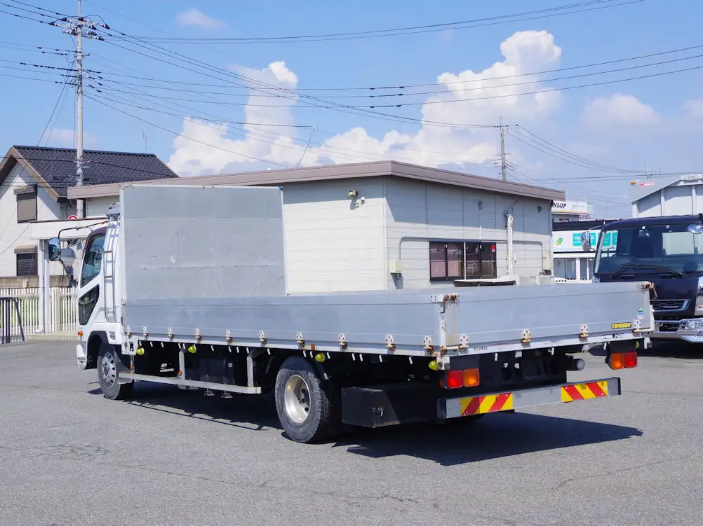 三菱 ファイター 中型/増トン 平ボディ アルミブロック ベッドの中古トラック画像5