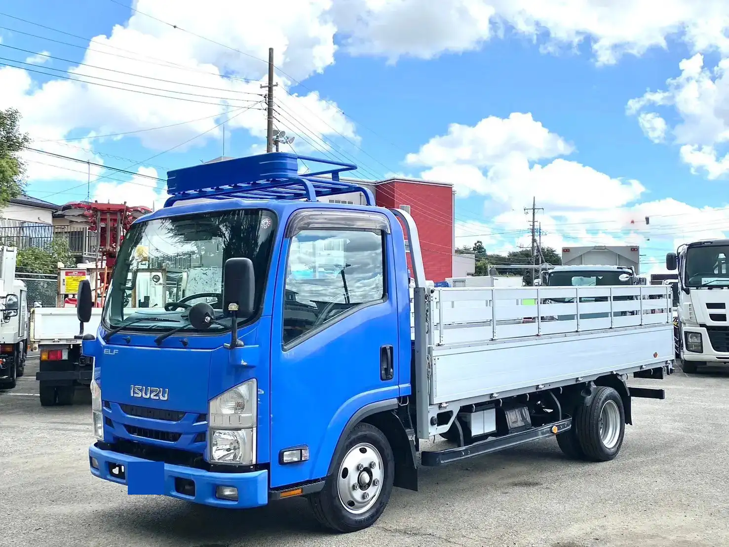 いすゞ エルフ 小型 平ボディ アルミブロック TRG-NMR85AR の中古トラック【車両No.173247】