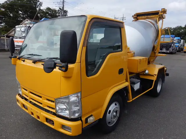 いすゞ エルフ 小型 ミキサー・ポンプ TKG-NKR85N H26の中古トラック画像1