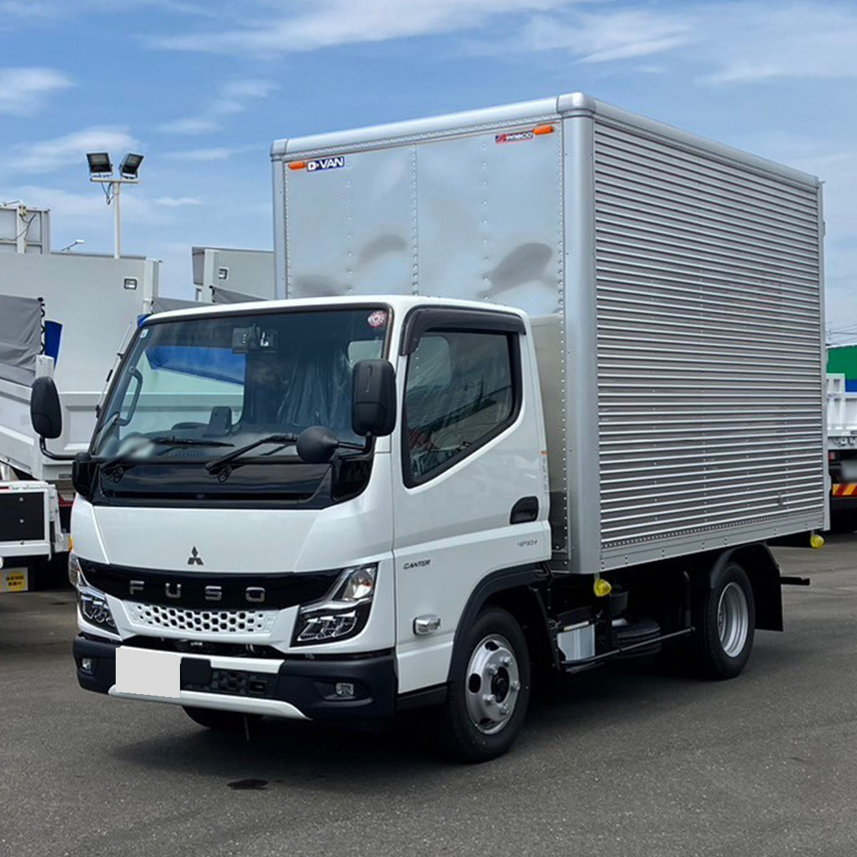 三菱 キャンター 小型 アルミバン 10尺 2RG-FBA20