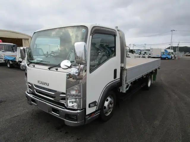 いすゞ エルフ 小型 平ボディ アルミブロック TPG-NPR85ARの中古トラック画像1