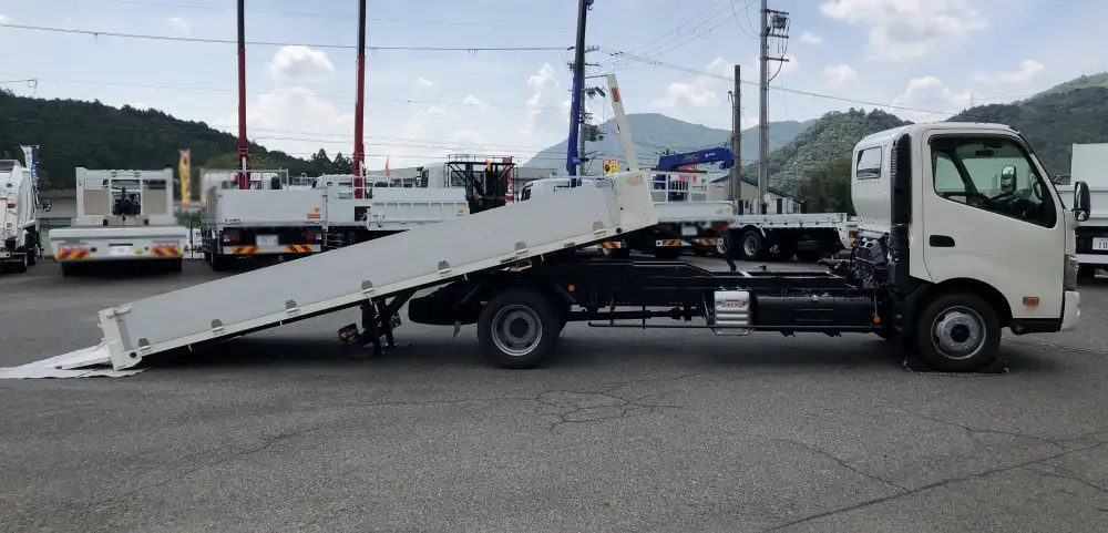 日野 デュトロ 小型 車両重機運搬 ラジコン ウインチの中古トラック画像3