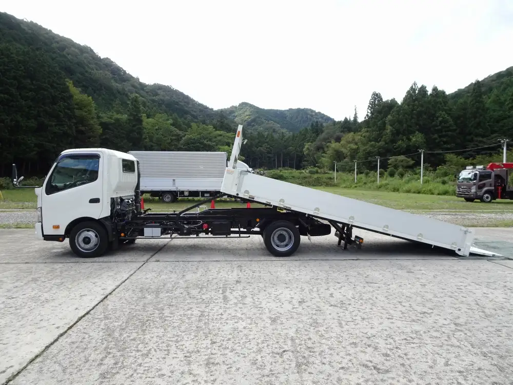 日野 デュトロ 小型 車両重機運搬 ラジコン ウインチの中古トラック画像3