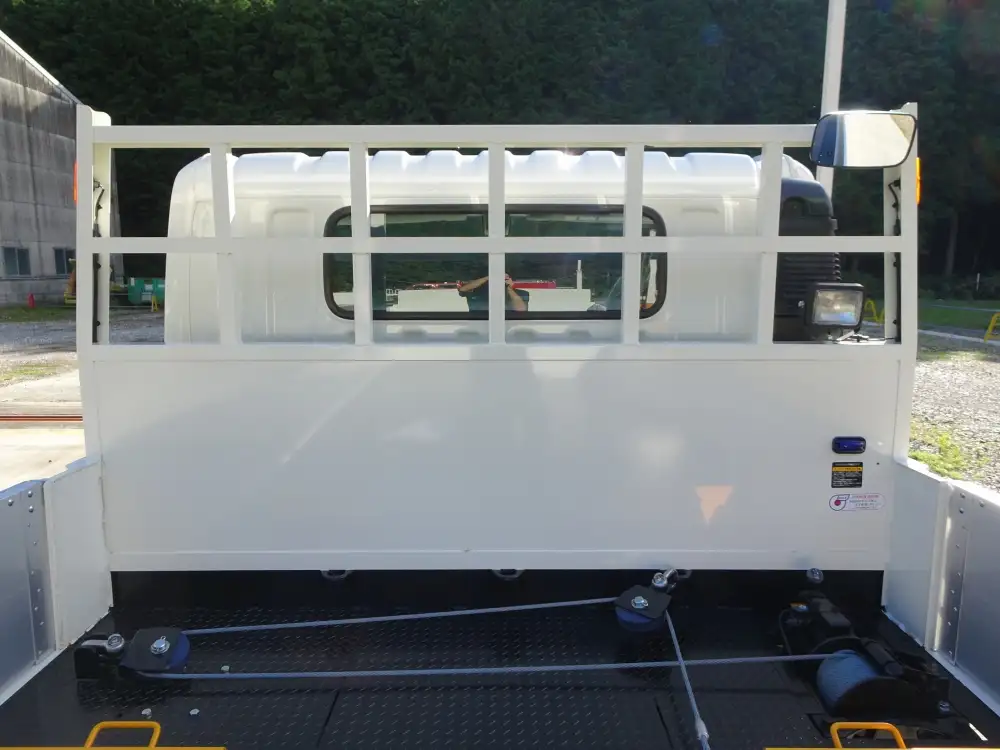 日野 デュトロ 小型 車両重機運搬 ラジコン ウインチの中古トラック画像7