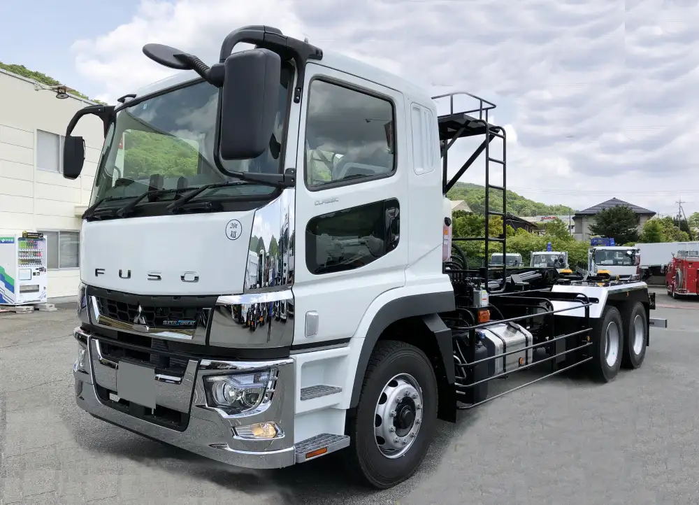 三菱 スーパーグレート 大型 アームロール ツインホイスト ベッド の中古トラック【車両No.173263】