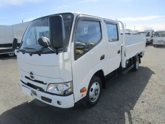 日野 デュトロ 小型 平ボディ Wキャブ パワーゲート の中古トラック【車両No.173337】