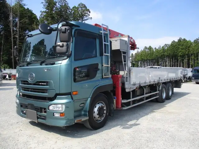 日産UD クオン 大型 クレーン付 QPG-CW5ZL