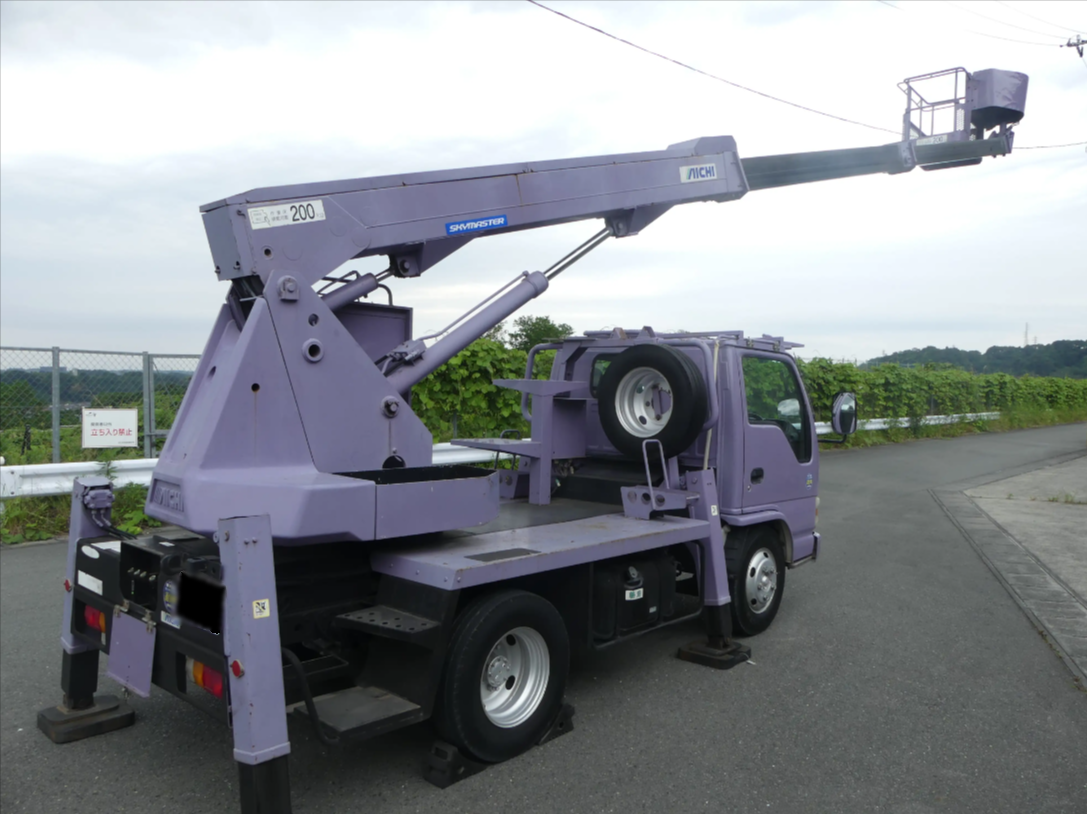 いすゞ エルフ 小型 高所・建柱車 高所作業車 KR-NKR81E3Nの中古トラック画像5