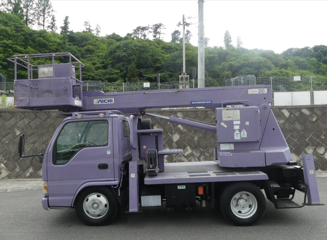 いすゞ エルフ 小型 高所・建柱車 高所作業車 KR-NKR81E3Nの中古トラック画像4