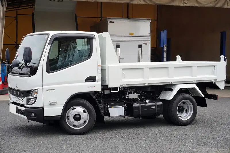 三菱 キャンター 小型 ダンプ ローダー 強化の中古トラック画像1