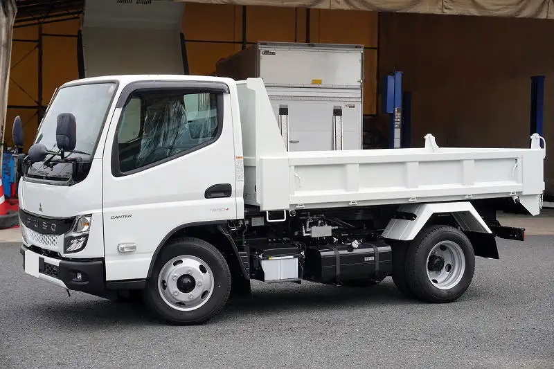 三菱 キャンター 小型 ダンプ ローダー 強化 の中古トラック【車両No.173451】