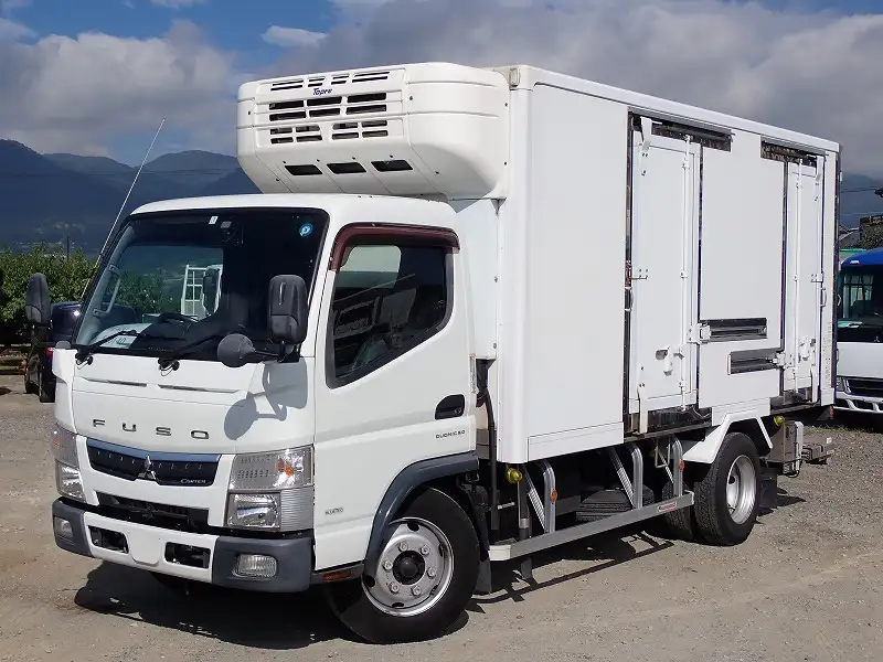 三菱 キャンター 小型 冷凍冷蔵 低温 床アルミ の中古トラック【車両No.173464】