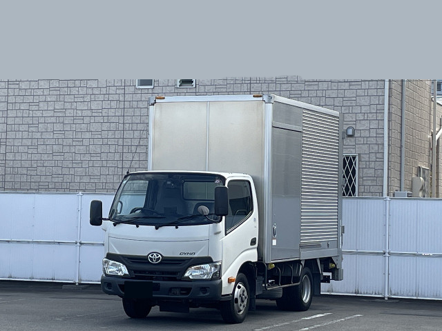 三菱 キャンター 小型 アルミバン パワーゲート サイドドア の中古トラック【車両No.122392】