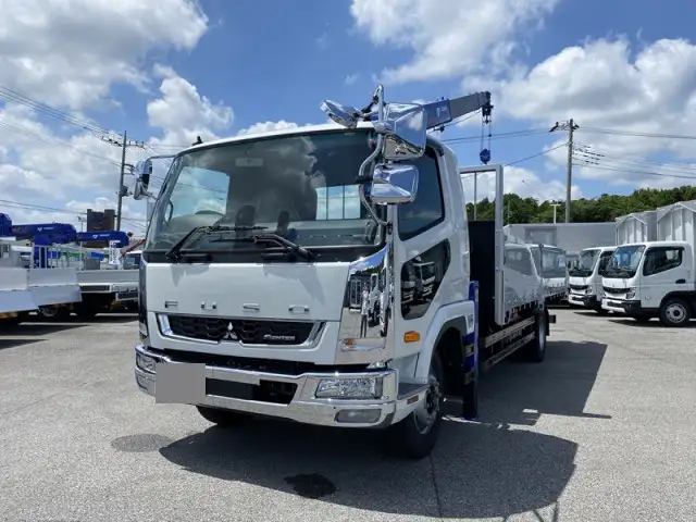 三菱 ファイター 中型/増トン クレーン付 アルミブロック 4段の中古トラック画像1