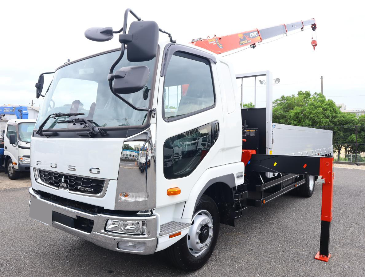 三菱 ファイター 中型/増トン クレーン付 ワイド 2KG-FK62FZ