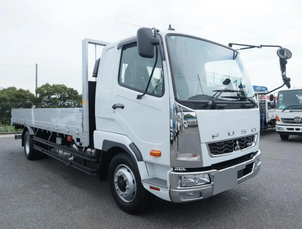 三菱 ファイター 中型/増トン 平ボディ アルミブロック ベッドの中古トラック画像2