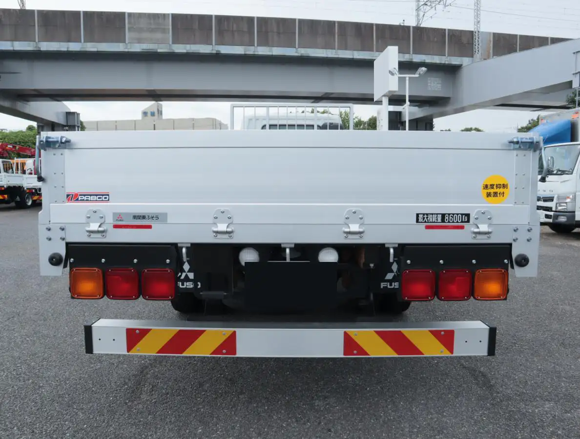 三菱 ファイター 中型/増トン 平ボディ アルミブロック ベッドの中古トラック画像4