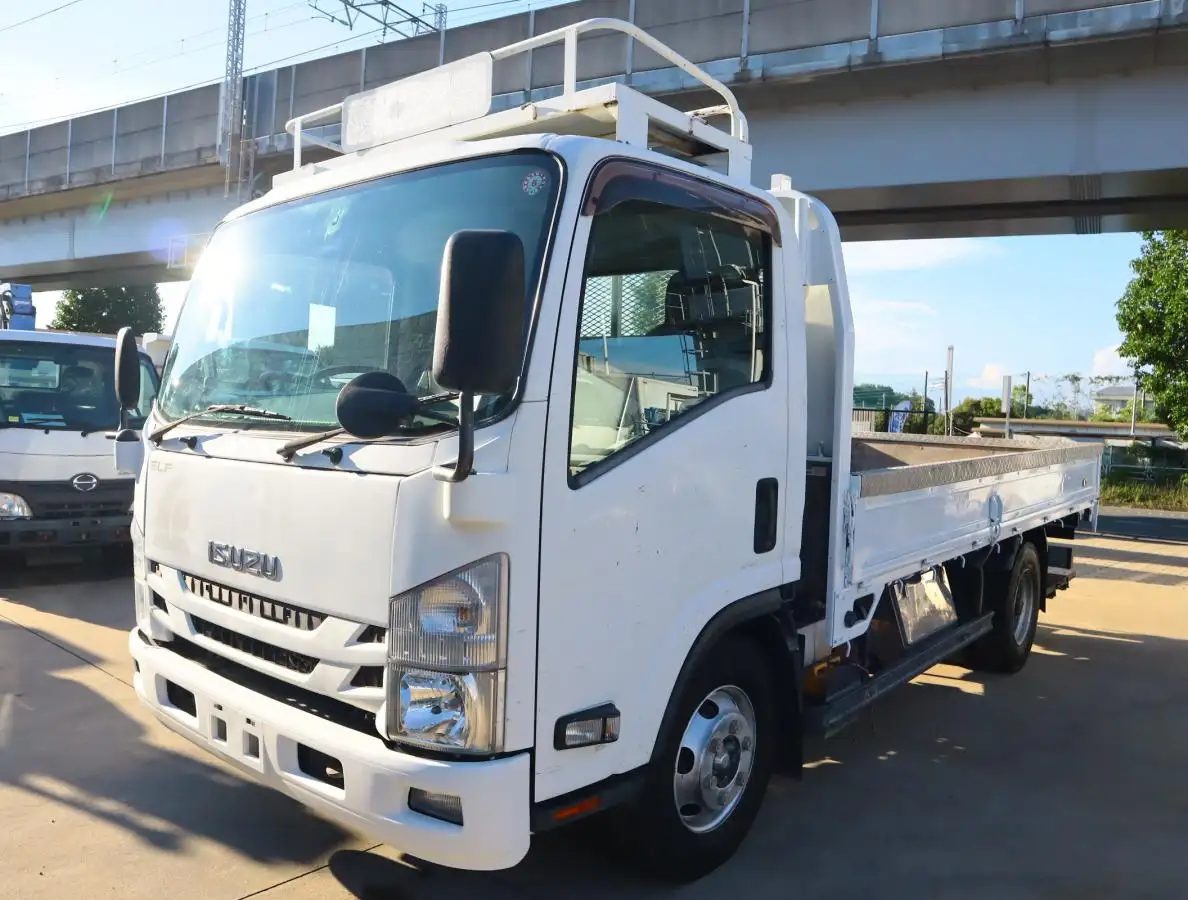 いすゞ エルフ 小型 平ボディ TPG-NPR85YN H30の中古トラック画像1