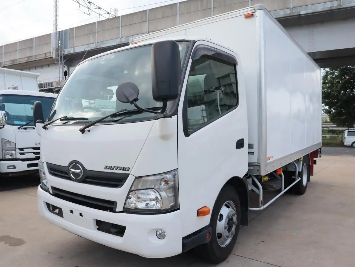 日野 デュトロ 小型 アルミバン パワーゲート TKG-XZU710Mの中古トラック画像1