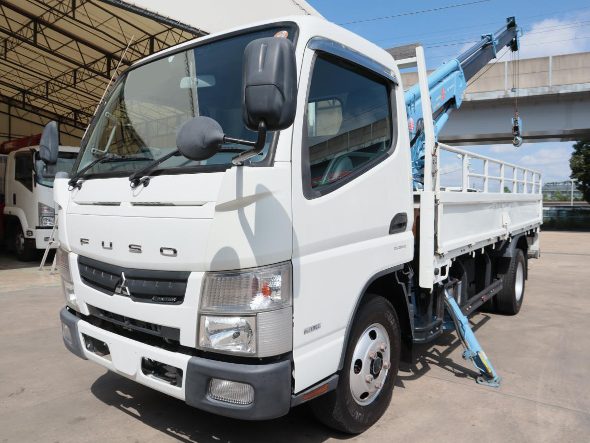 三菱 キャンター 小型 クレーン付 標準ロング TKG-FEA50