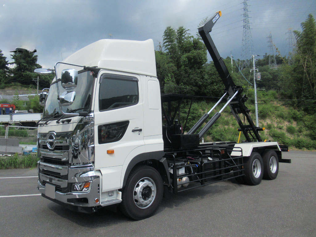 日野 プロフィア 大型 アームロール 2DG-FS1AJE