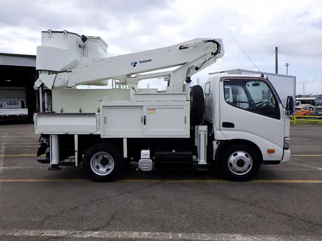 日野 デュトロ 小型 高所・建柱車 高所作業車 電工仕様の中古トラック画像2