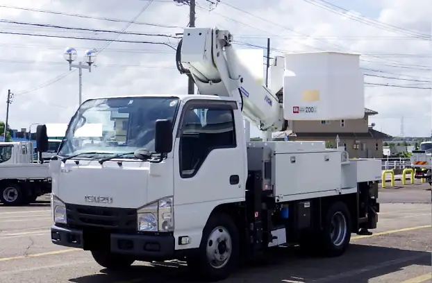 いすゞ エルフ 小型 高所・建柱車 高所作業車 TPG-NKR85AN の中古トラック【車両No.173533】