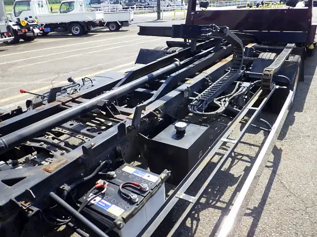 三菱 キャンター 小型 車両重機運搬 ラジコン ウインチの中古トラック画像13