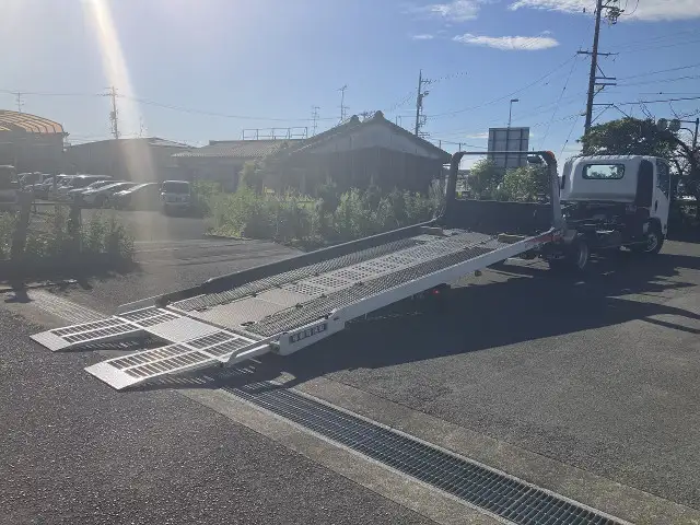 いすゞ エルフ 小型 車両重機運搬 ラジコン ウインチの中古トラック画像4
