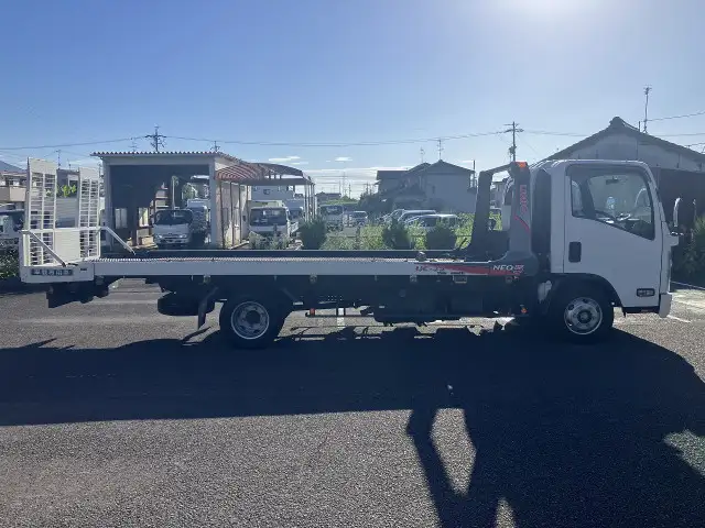 いすゞ エルフ 小型 車両重機運搬 ラジコン ウインチの中古トラック画像2